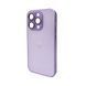 Чохол для смартфона AG Glass Matt Frame Color Logo for Apple iPhone 15 Pro Light Purple AGMattFrameiP15PLPurple фото 1