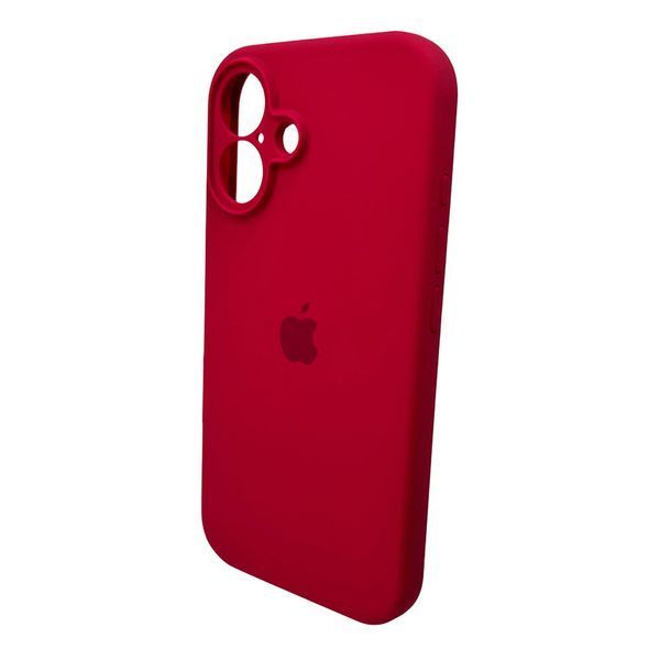 Чохол для смартфона Silicone Full Case AA Camera Protect for Apple iPhone 16 35,Maroon FullAAi16-35 фото