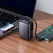 Зовнішній акумулятор HOCO Q49 Peak PD20W power bank with cable(10000mAh) metal gray 6942007666794 фото 7