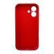 Чохол для смартфона Silicone Full Case AA Camera Protect for Apple iPhone 16 35,Maroon FullAAi16-35 фото 3