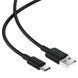 Кабель ACEFAST C25-04 USB-A to USB-C silicone charging data cable Black 6974316287070 фото 3
