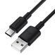 Кабель ACEFAST C25-04 USB-A to USB-C silicone charging data cable Black 6974316287070 фото 2