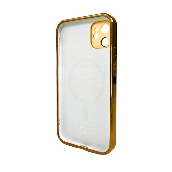 Чохол для смартфона AG Glass Sapphire Frame MagSafe Logo for Apple iPhone 12 Gold AGSappiFRP12Gold фото