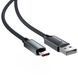 Кабель ACEFAST C19-04 USB-A to USB-C fast charging data cable Black 6974316284482 фото 4