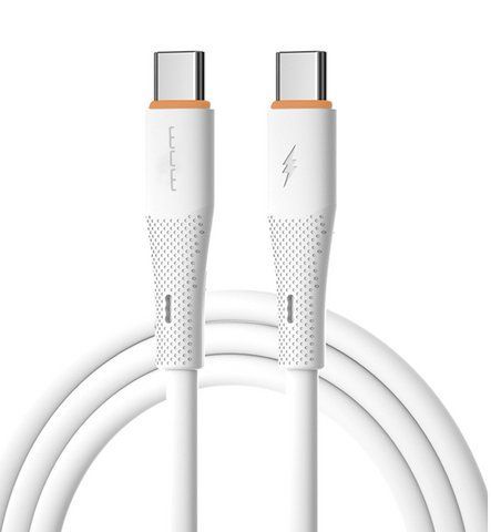 Кабель WUW-X225 Type-C to Type-C PD 65W white X225 фото