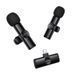Бездротова мікрофонна система BOROFONE BFK16A Winner dual-mic (Lightning) Black 6941991126505 фото 6