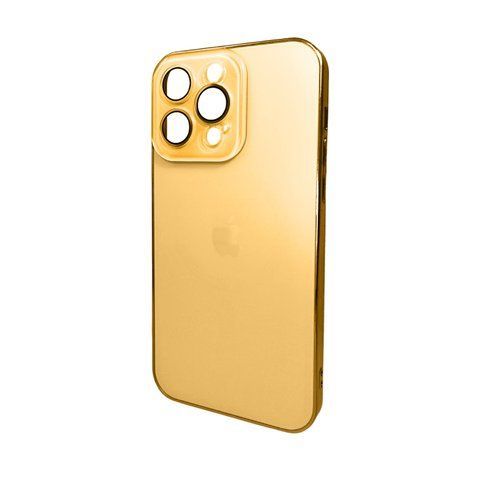 Чохол для смартфона AG Glass Sapphire Frame MagSafe Logo for Apple iPhone 15 Pro Gold AGSappiFRP15PGold фото
