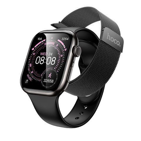 Смарт-годинник HOCO Y42 51mm. 200 mAh. IPX6 Smart watch(call version) Black 6942007675277 фото