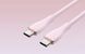 Кабель Vention USB 2.0 C Male to C Male 5A Cable 1M Pink Silicone Type (TAWPF) TAWPF фото 4