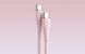 Кабель Vention USB 2.0 C Male to C Male 5A Cable 1M Pink Silicone Type (TAWPF) TAWPF фото 3