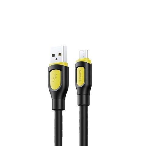 Кабель REMAX Ruinay Series 2.4A Fast Charging Data Cable 1M RC-C113 A-M-Black 6954851219538 фото