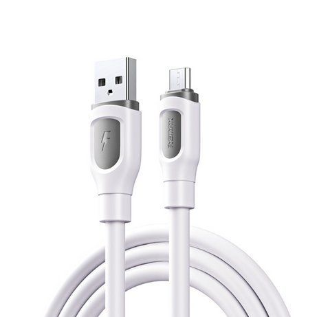 Кабель REMAX Ruinay Series 2.4A Fast Charging Data Cable 1M RC-C113 A-M-White 6954851219545 фото
