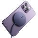 Бездротовий зарядний пристрій Baseus Simple Mini3 Magnetic Wireless Charger 15W Dusty Purple CCJJ040205 фото 5