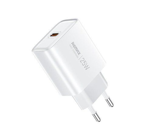 Мережевий зарядний пристрій REMAX Kiddy Series 25W 1C Fast Charger RP-U137 White 6954851212676 фото