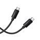 Кабель BOROFONE BX123 Leya 60W silicone charging data cable C to C Black 6941991124235 фото 4