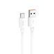 Кабель HOCO X96 Hyper 100W charging data cable Type-C White 6931474799111 фото 1