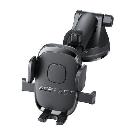 Автотримач для телефона ACEFAST D57 one-key lock car holder for dashboard Black 6974316284727 фото