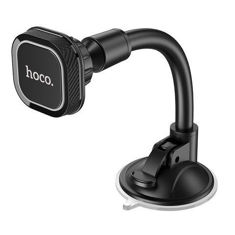 Автотримач для телефона HOCO CA55 Astute series windshield car holder Black/Gray 6931474707543 фото