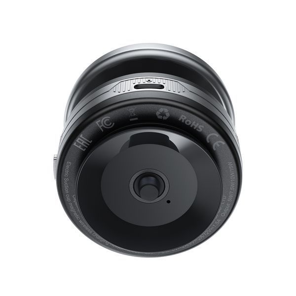 Автотримач для телефона з БЗП ACEFAST E29 electric Suction cup magnetic wireless charging holder Metal Gray 6974316284840 фото