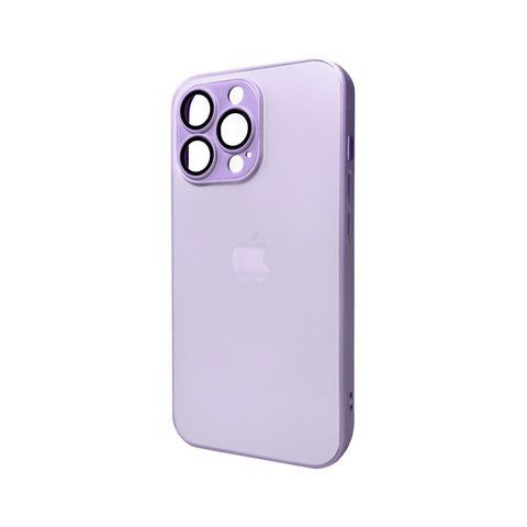 Чохол для смартфона AG Glass Matt Frame Color Logo for Apple iPhone 12 Pro Light Purple AGMattFrameiP12PLPurple фото