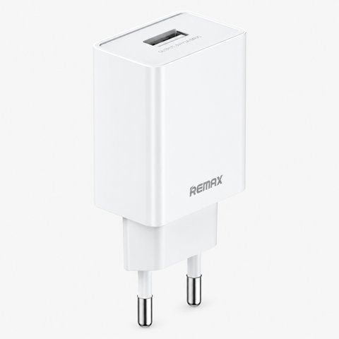 Мережевий зарядний пристрій REMAX Kiddy Series 2.4A Travel Charger RP-U95 EU-White 6954851201489 фото