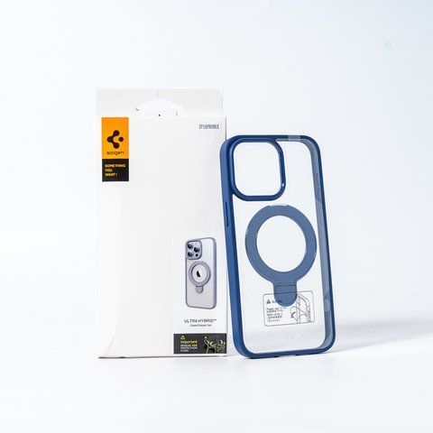 Чохол для смартфона Spigen AAA Magnetic Ring for Apple iPhone 13 Pro Blue SPGMGRING13ProBlue фото