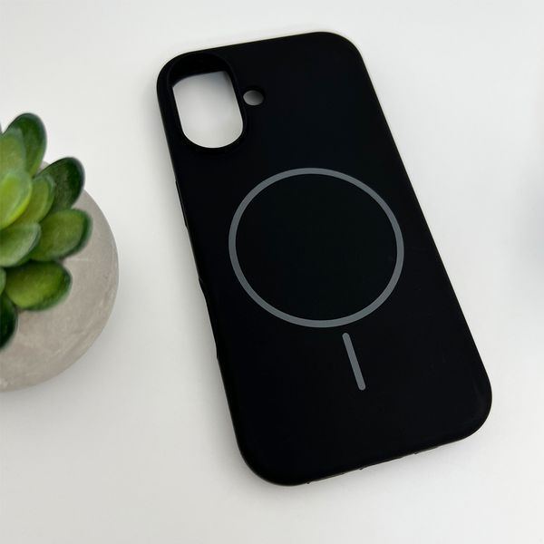 Чохол для смартфона Cosmic Silicone Case Magnetic for Apple iPhone 16 18,Black SilMag16-18 фото