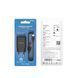 Мережевий зарядний пристрій з кабелем BOROFONE BA20A Sharp single port charger set(Type-C) 10.5W Black 6931474702142 фото 2