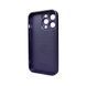 Чохол для смартфона AG Glass Matt Frame Color Logo for Apple iPhone 12 Pro Deep Purple AGMattFrameiP12PPurple фото 2