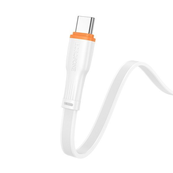 Кабель BOROFONE BX118 Esplendido charging data cable Type-C White 6941991120954 фото