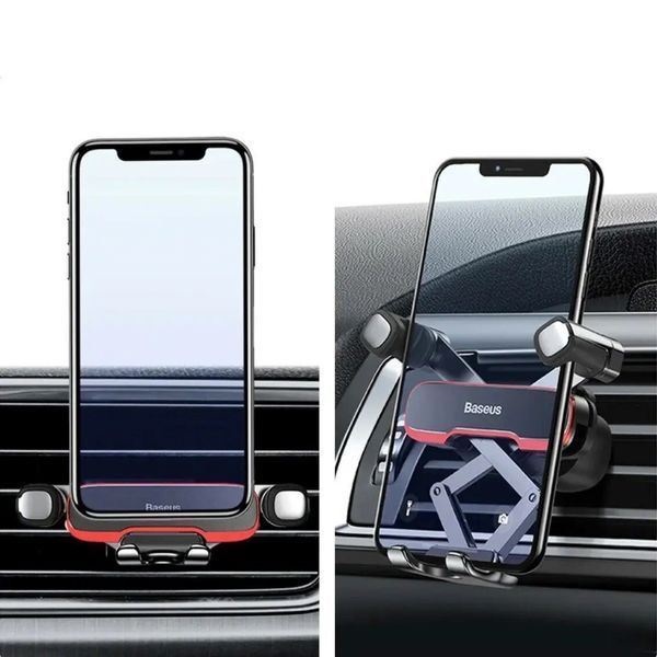 Автотримач для телефона Baseus Mr Hui Gravity Car Mount Black SUYL-HU01 фото