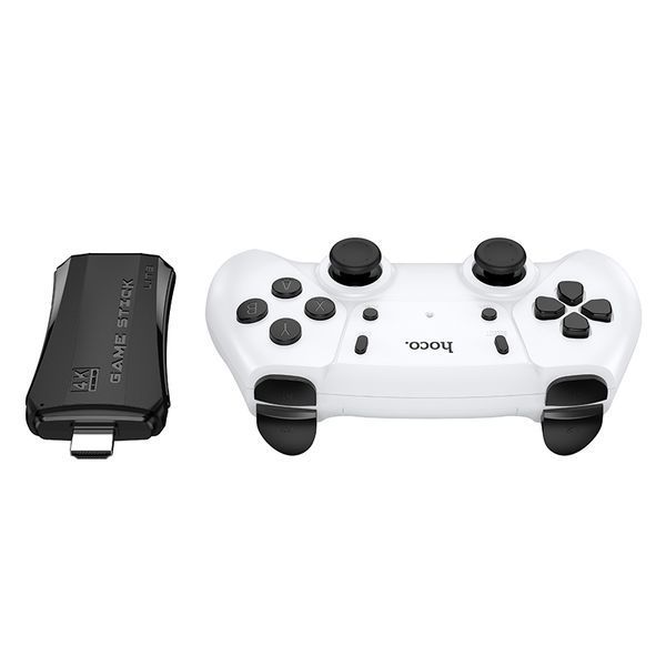 Ігрова приставка + 2 джойстики HOCO GA31 Collection game box+two wireless gamepads set White 6942007672122 фото