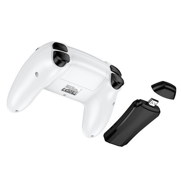 Ігрова приставка + 2 джойстики HOCO GA31 Collection game box+two wireless gamepads set White 6942007672122 фото