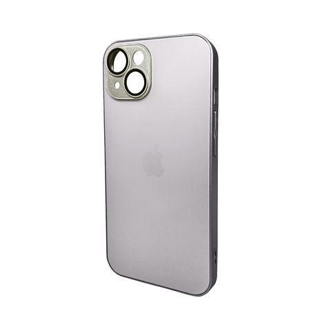 Чохол для смартфона AG Glass Matt Frame Color Logo for Apple iPhone 14 Titanium Grey AGMattFrameiP14Grey фото