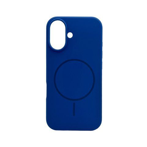 Чохол для смартфона Cosmic Silicone Case Magnetic for Apple iPhone 16 74,Porcelain Blue SilMag16-74 фото