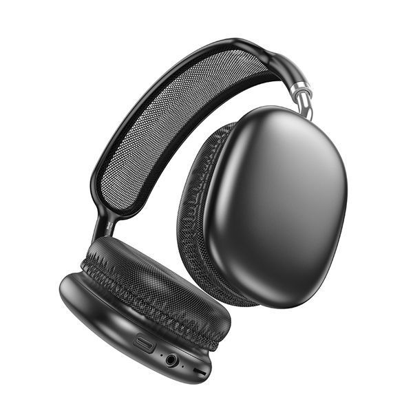 Бездротові накладні навушники BOROFONE BO22 Plus Elegant BT headphones Deep Space Gray 6941991115219 фото