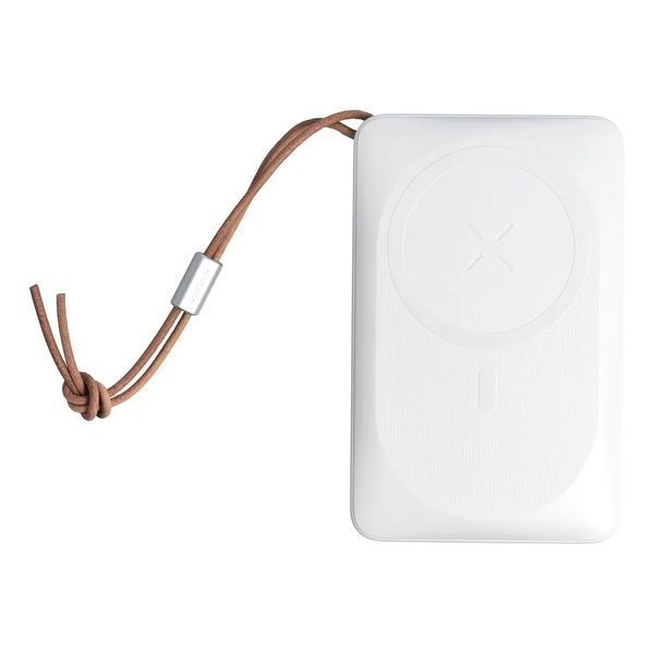 Зовнішній акумулятор VEGER MagOn Wireless Power Bank 10000mAh White VG-VP1151/W1151 фото