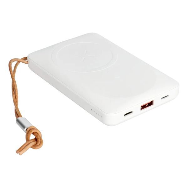 Зовнішній акумулятор VEGER MagOn Wireless Power Bank 10000mAh White VG-VP1151/W1151 фото