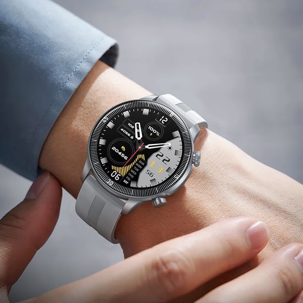 Смарт-годинник HOCO Y31 37mm, 250 mAh, Smart sports watch(call version) Silver 6942007654104 фото