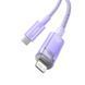 Кабель Baseus Explorer Series Fast Charging Cable with Smart Temperature Control Type-C to iP 20W 1m Purple CATS010205 фото 6