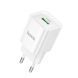 Мережевий зарядний пристрій HOCO C145A Charm single port QC3.0 charger (EU) White 6942007630214 фото 4