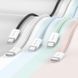 Кабель HOCO X104 Source 60W charging data cable Type-C to Type-C(L=1M) White 6942007616867 фото 4
