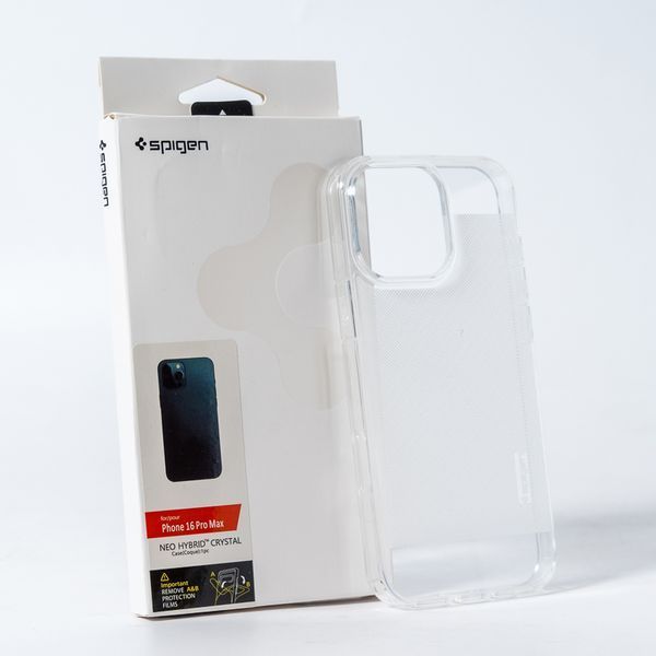 Чохол Spigen AAA Matt Clear for Apple iPhone 16 Pro Transparent SPGCLMT16p фото