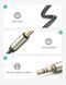 Аудіокабель UGREEN AV127 3.5mm Male to 6.35mm Male, TRS Stereo Audio Cable, nylon braid, 2m Gray UGR-10628 фото 7