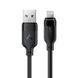 Кабель ACEFAST C16-06, USB to iP, 2.4A, 2m, TPE, TPU connectors, Black 6974316286271 фото 1