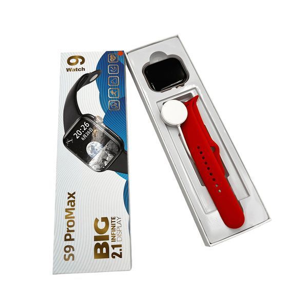 Смарт-годинник BIG S9 Pro Max 45mm. IP65. 230 mAh. Orange BIGS9POrange фото