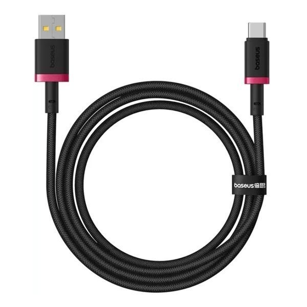 Кабель Baseus Dura Series Fast Charging Cable USB to Type-C 60W 2m Red+Black P10377802U01-03 фото