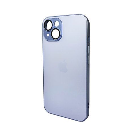 Чохол для смартфона AG Glass Matt Frame Color Logo for Apple iPhone 15 Sierra Blue AGMattFrameiP15LBlue фото