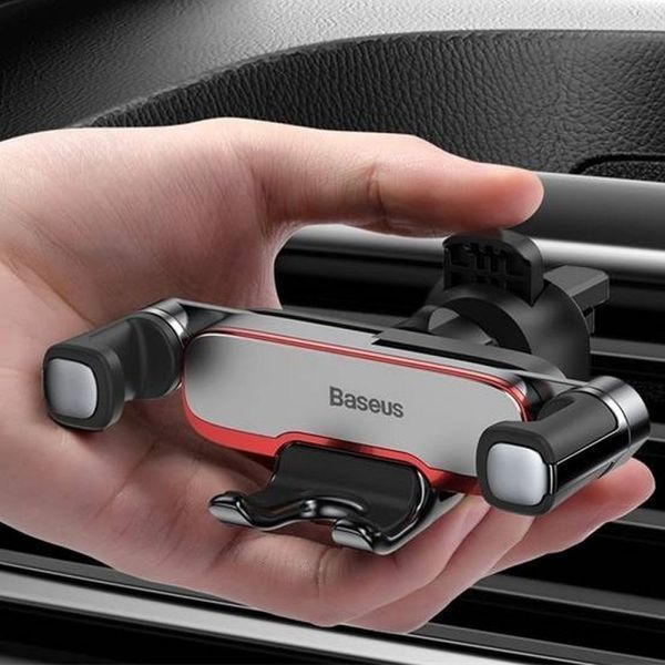 Автотримач для телефона Baseus Mr Hui Gravity Car Mount Silver SUYL-HU0S фото