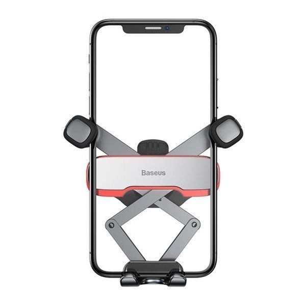 Автотримач для телефона Baseus Mr Hui Gravity Car Mount Silver SUYL-HU0S фото